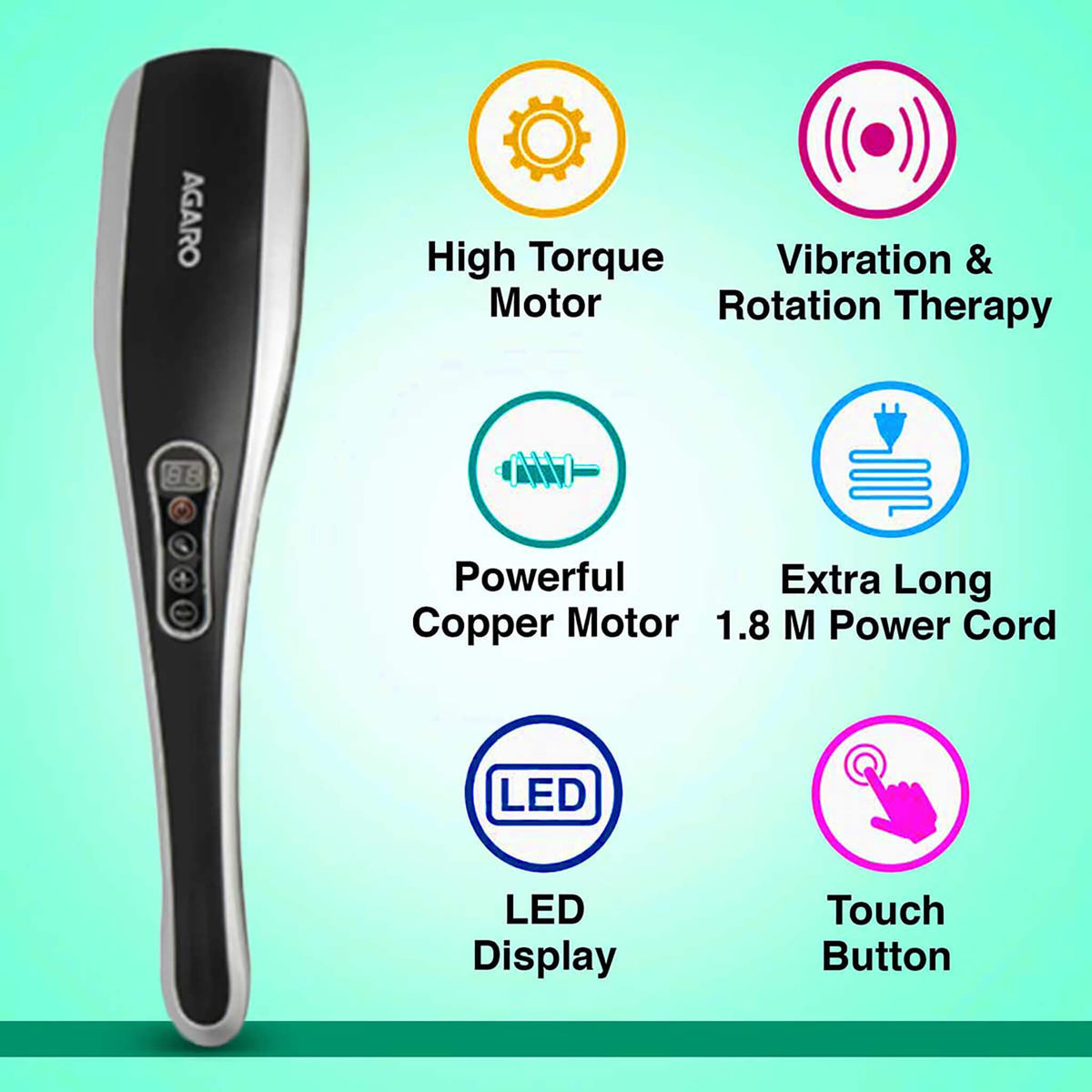 Features of Agaro Marvel Massage hammer