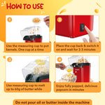 Delite Electric Popcorn Maker, 1200W