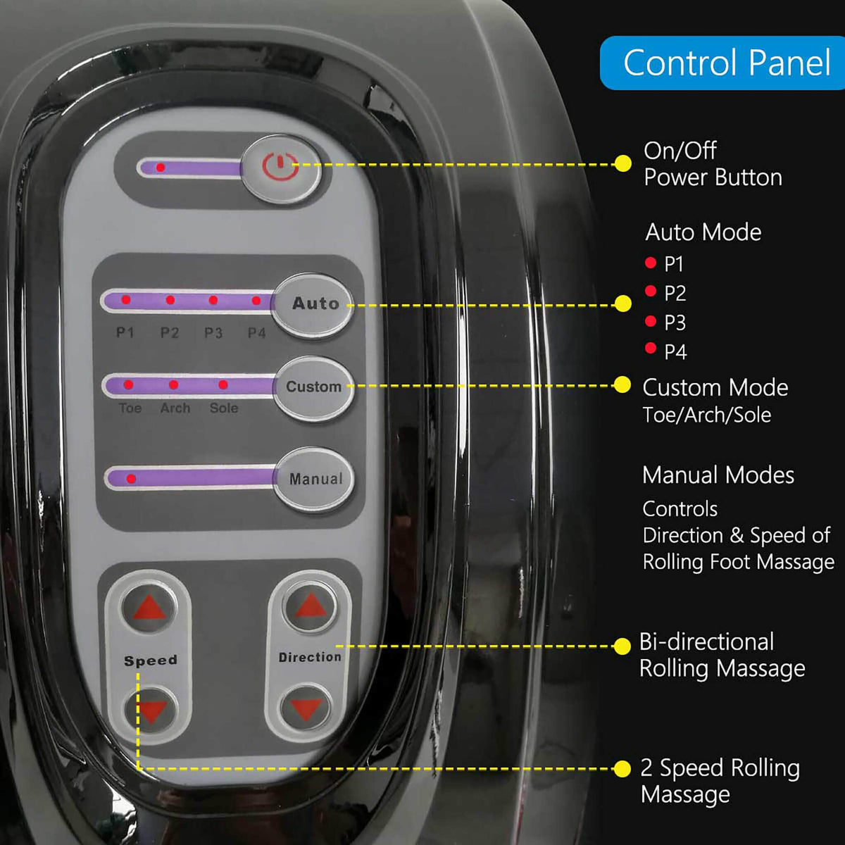 Foot Massager (Black)