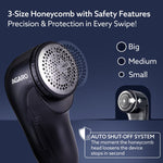 2417 Lint Remover, Electric Fabric Shaver, Rechargeable, Stainless Steel Blades