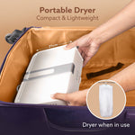 Regal Portable Clothes Dryer, Automatic Clothes Warmer Machine with Hanger,103L Capacity, 9 Pieces at a time, 600W, 9V, Ideal for Home, Travel, Baby Clothing, Towels, and Wet Laundry