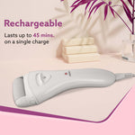CR3001 Callus Remover with 3 Interchangeable Head Rollers, Rechargeable for Foot Care, Callus & Dead Skin Removal