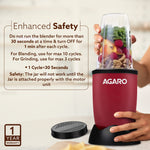 Regal Nutri Blender with 3 Jars, 400 Watts Personal Blender with 100% Copper Motor