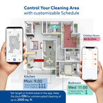 Imperial Robot Vacuum Cleaner, Dual Brush, Dry Vacuum & Wet Mop, Automatic Cleaning, Up to 10000Pa Strong Suction, App Control, Lidar Navigation, Editable Map to Clean, Hard Floor & Carpet