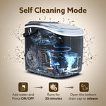 Marvel Ice Maker, Compact Ice Maker, 1.2L water Tank, 9 Pcs bullet Ice Cube at a time, Plastic Body