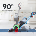 Elite Upright Wet & Dry Carpet Cleaner, 800W, 13.5 kPa Suction Pressure, 2 in 1 Handheld Carpet Spot Cleaner Machine, Dual Rolling Brush, Upholstery Cleaner, Carpet Washer for Spills & Stains