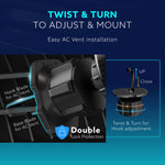 Magnetic Car Mobile Holder Stand with Ultra-Strong N52 Magnet