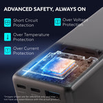Impulse Power Bank 20000 mAh 100W 3-in-1 Power Bank with 100W PD & 33W QC Output, Fast Charge up to 3 Devices simultaneously, Compatible with Laptop, Mobile, Tablet, iPad, Smartwatch, Earbuds
