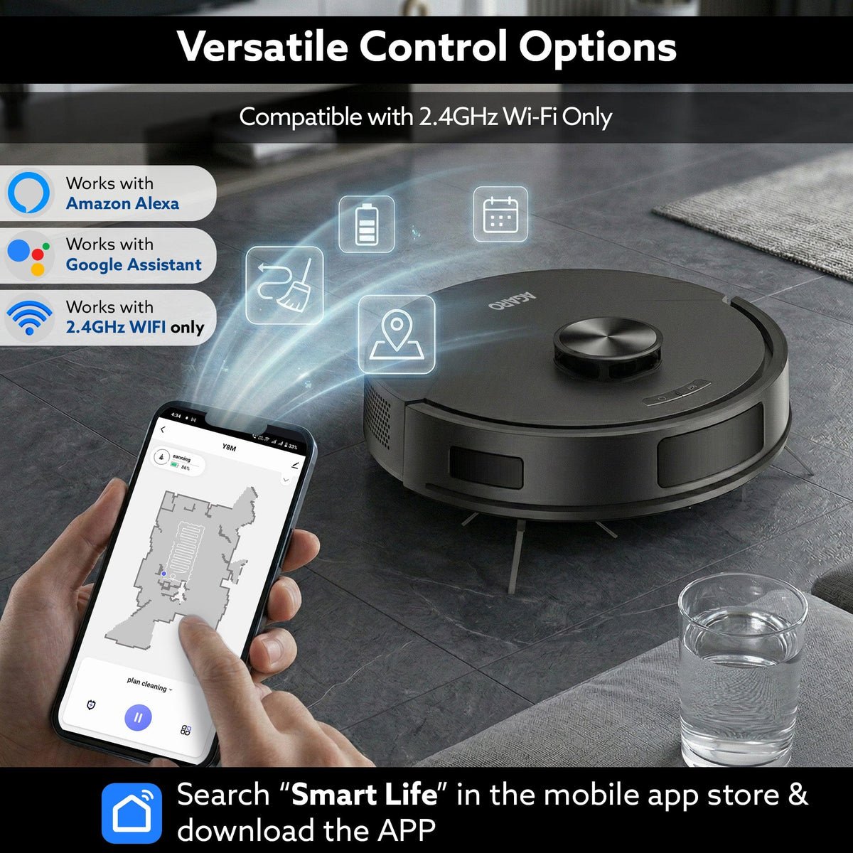 Alpha Pro Robot Vacuum Cleaner