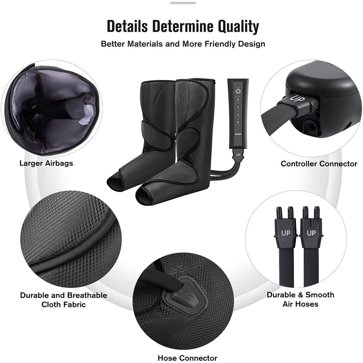 Comfy Air Compressor Leg Massager