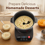 Regal Dough Maker Machine, 5L, 300W Electric Atta Maker with Automatic Dough Kneading, Ceramic-Coated Stainless Steel Bowl with lid