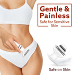 Female Multi Trimmer 3117 – Facial Hair Removal Machine, Bikini Trimmer, Eyebrow & Nose Hair Trimmer Painless body hair trimming. Type-C charging, up to 90 minutes runtime,White.