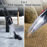 Regal Plus Upright Vacuum Cleaner, 2-in-1, Handheld & Stick, Dry Vacuuming, for Home Use, 800 Watts, 6.5 kPa Suction Power, Bagless, Black
