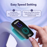 Ring Massager, Deep Tissue Massage, Mini Massage Gun for Pain Relief & Relaxation, Rechargeable, Handheld, 5 Speed Setting, 3 Modes, For Men and Women