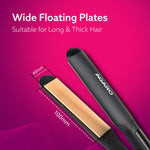 Elite Hair Straightener, Wide/Broad Plate, Keratin Infused Ceramic Coated Plate, For Long/Medium Hair