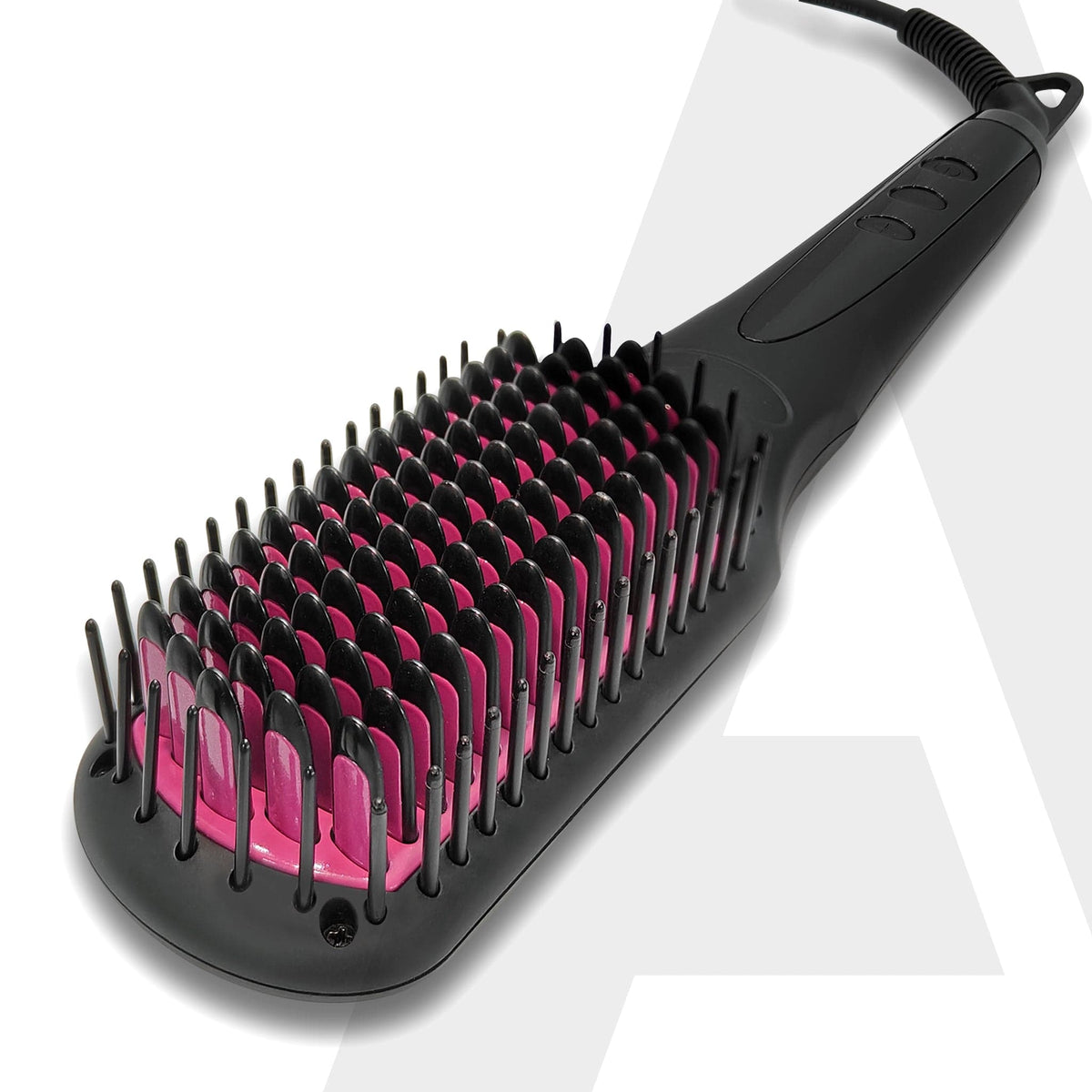 HSB2206 Hair Straightening Brush - 2 in 1