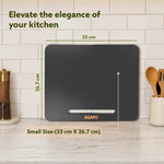 Elite Sliding Tray S1, for Kitchen Appliances, Smooth Countertop Slider Tray with Rubber Wheels for Coffee Machine, Mixer Grinder, Air Fryer, Micro Oven & More, Anti-Slip & Durable Build, Black