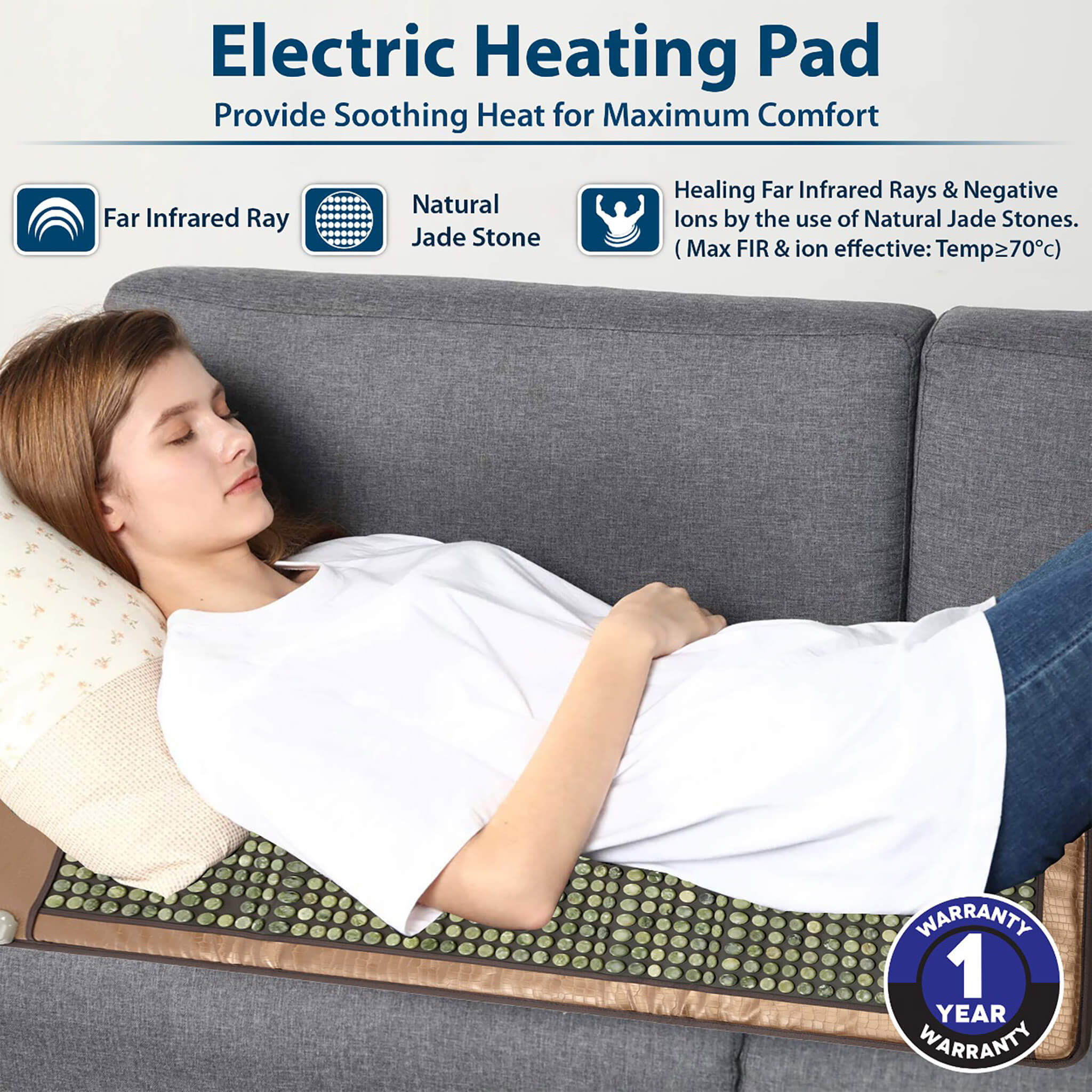 Jade Stone Heating Mat, For Personal, Joints at Rs 1999 in Kanpur