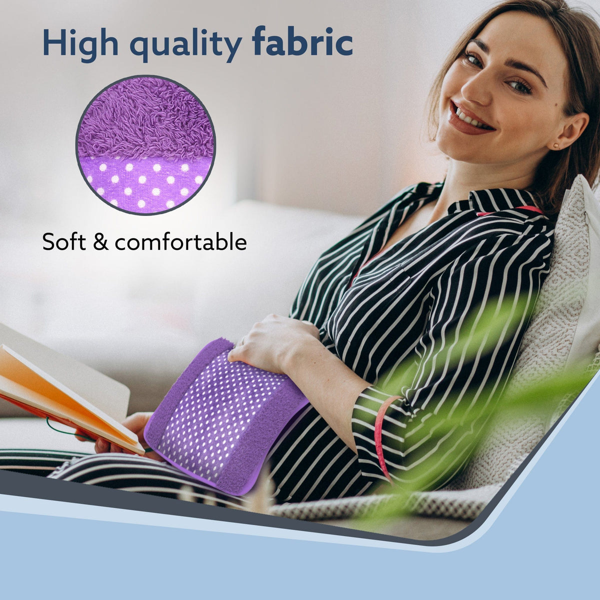 Electric Hot Water Bag HB361, For pain relief, heating bag electric, Heating Pouch, Hot Water Bottle Bag, Heating Pad For Pain Relief, Muscle Stiffness