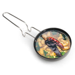 Elite Hard Anodised Tadka Pan, 11 cm Diameter,  Riveted handle, 3 mm Thick Plate, Gas Oven Compatible
