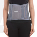 Abdominal Belt, For Men And Women, XXL, Grey