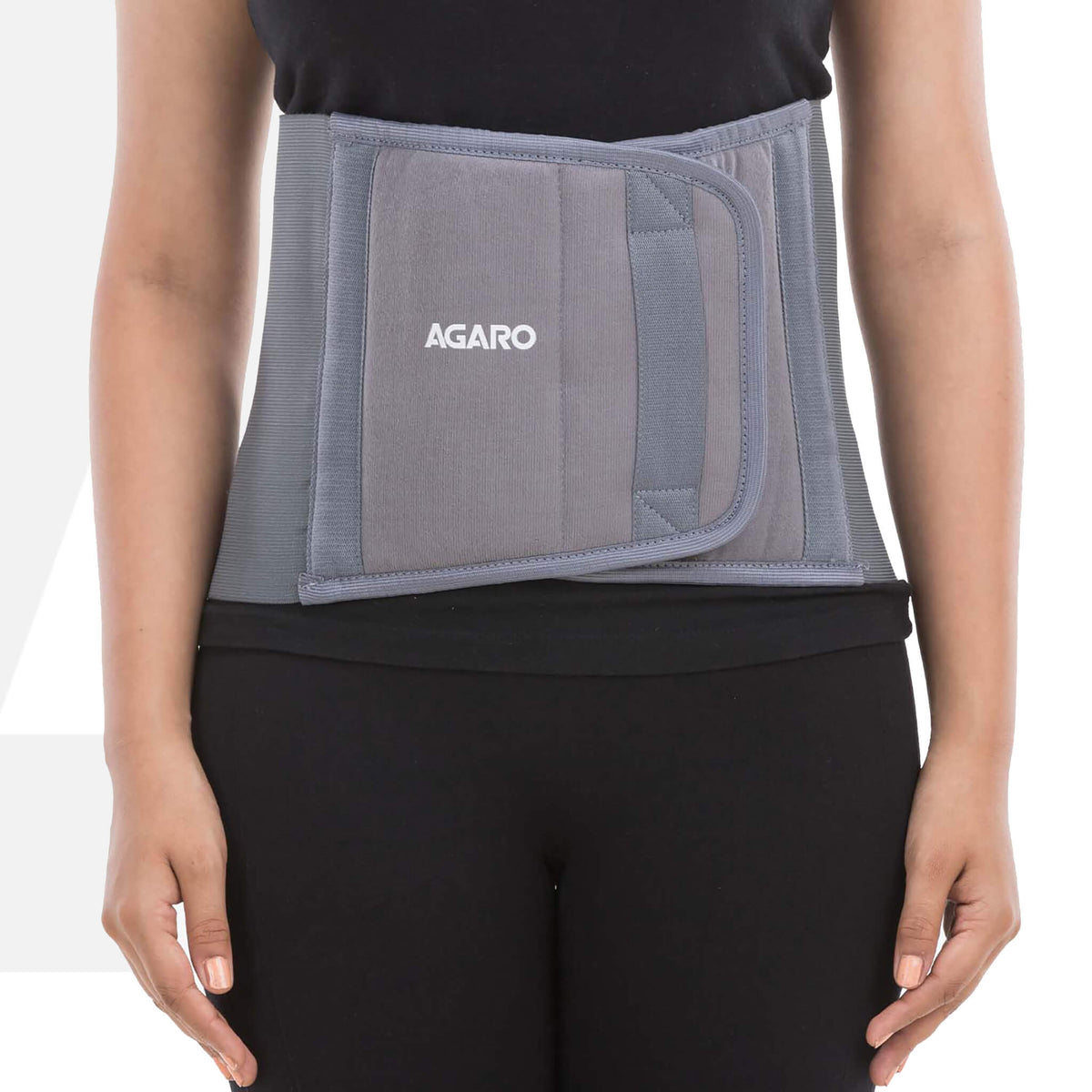 Abdominal Belt, For Men And Women, XXL, Grey