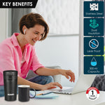 Elite Stainless Steel 300ML Travel Mug , Dual | The Best Travel Mugs to Keep Drinks Hot or Cold