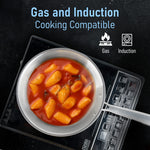 Stainless Steel Regency Triply Wok 20CM, 1.5L