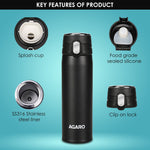 Galaxy Stainless Steel Vacuum Flask 500ML , Du