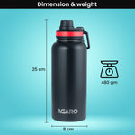 Imperial Vacuum Flask 1L, Tritan Infusion