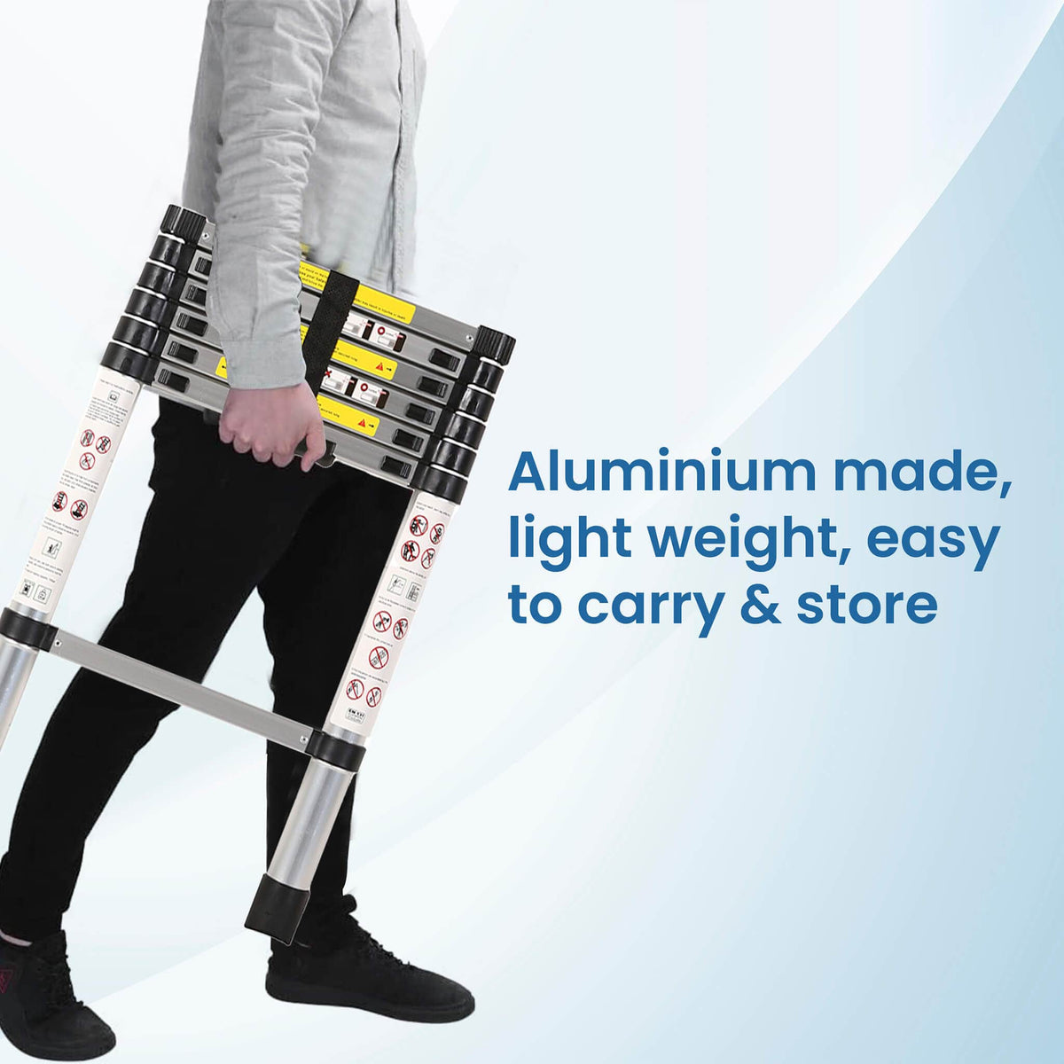 Telescopic Ladder 6.5 ft/7 Steps LD2014