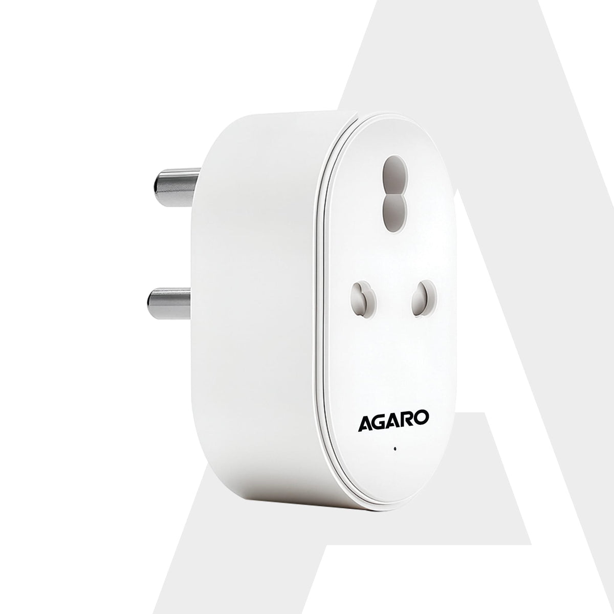 Regency 16A Wi-Fi Smart Plug with Energy Monitoring & App Control, Voice Control for Geyser, AC & Heavy Appliances, Timer & Scheduling, Compatible with Alexa & Google Assistant – White