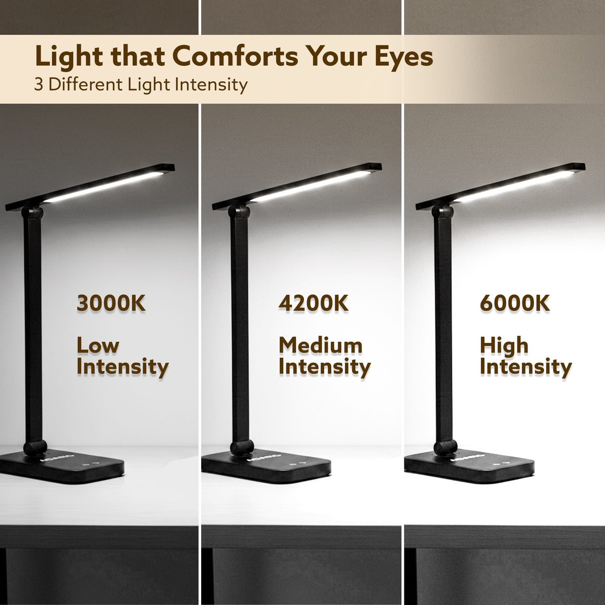 Regal 5W LED Desk Lamp with Touch Control