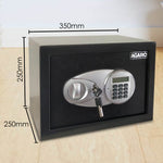 SALVO AG16 Security Safe, 1 Cubic Feet, 16 Litres Capacity
