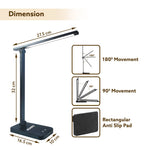 Regal 5W LED Desk Lamp with Touch Control