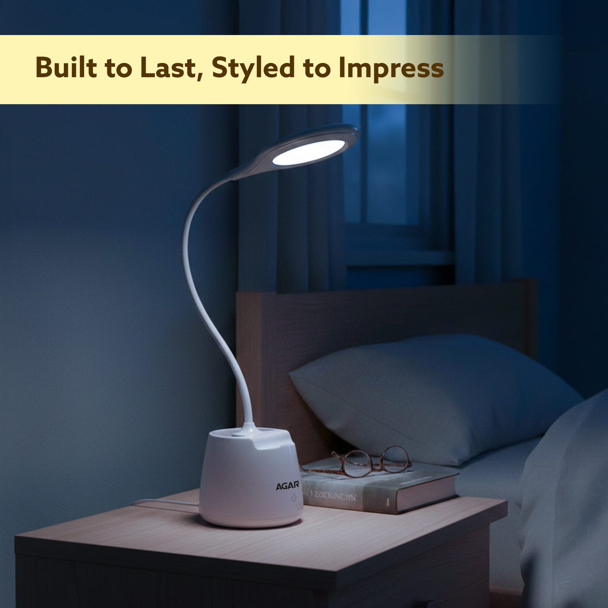 Regency 5W LED Desk Lamp rechargable with Touch Control