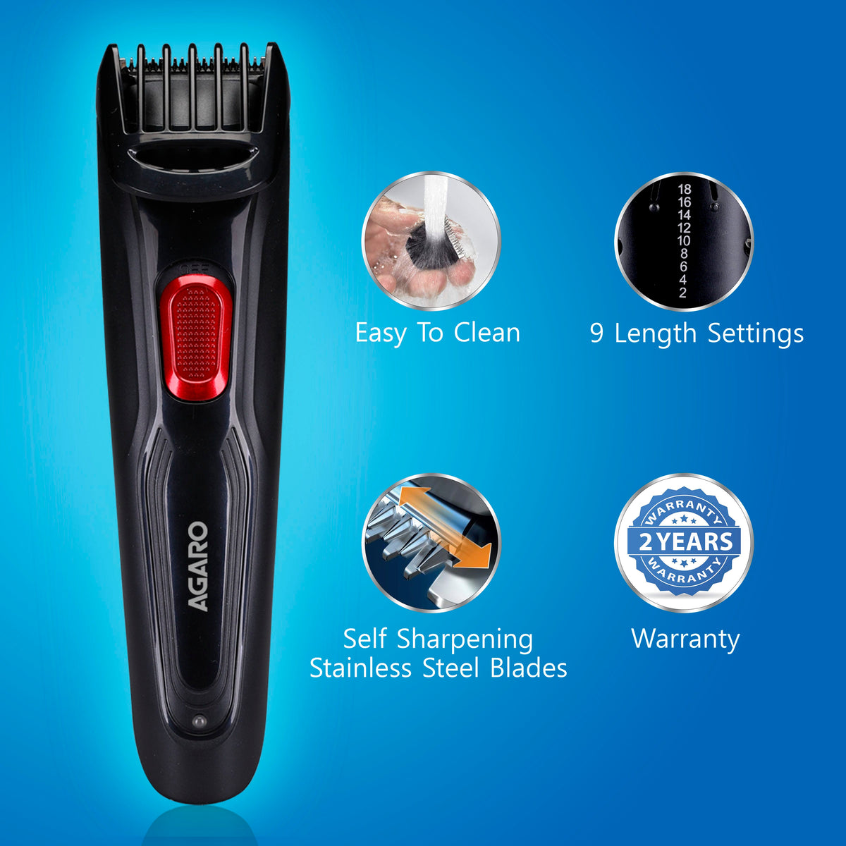 MT 7001 Beard Trimmer for Men