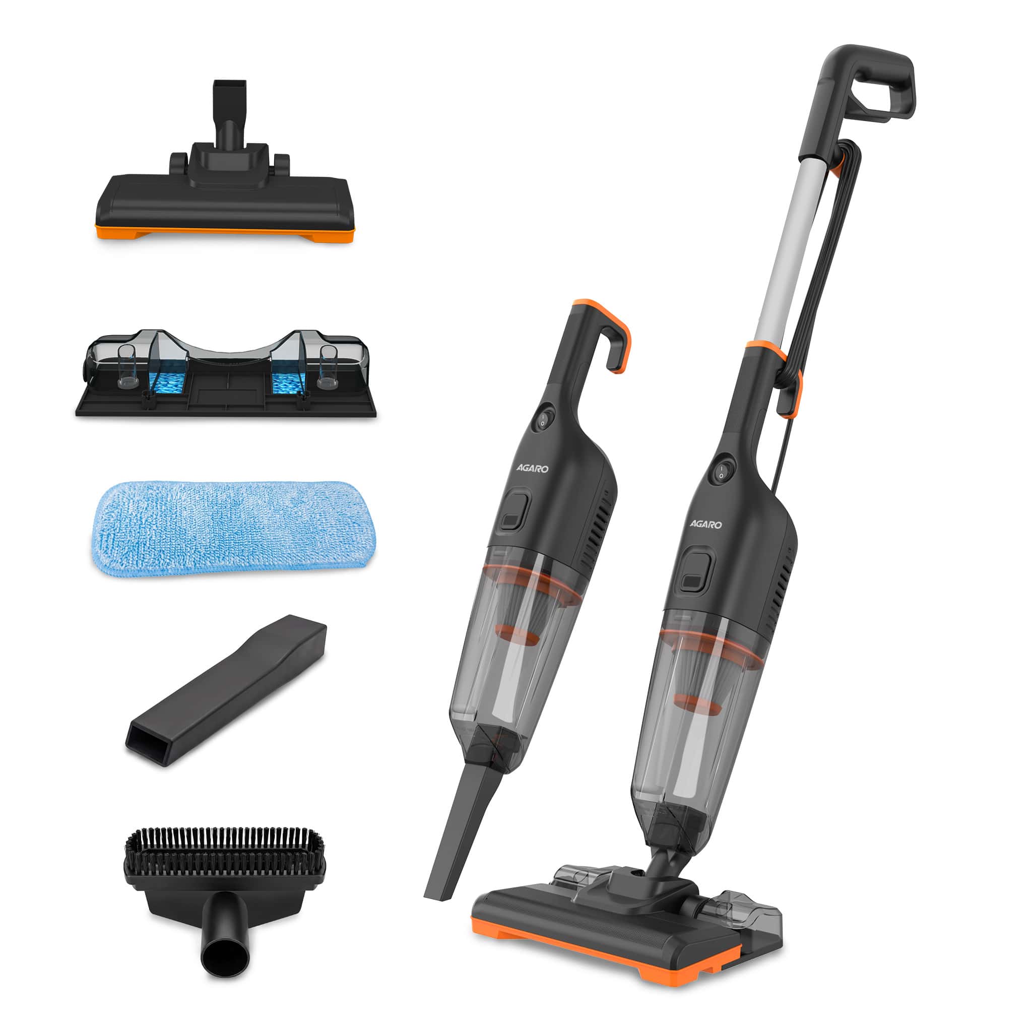 Aspira Stick Vacuum Cleaner for Home, 3-in-1 Vacuum & Mop, 600W Motor, 18kPa Suction