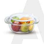 Elite Glass Casserole With Lid - 2000ml
