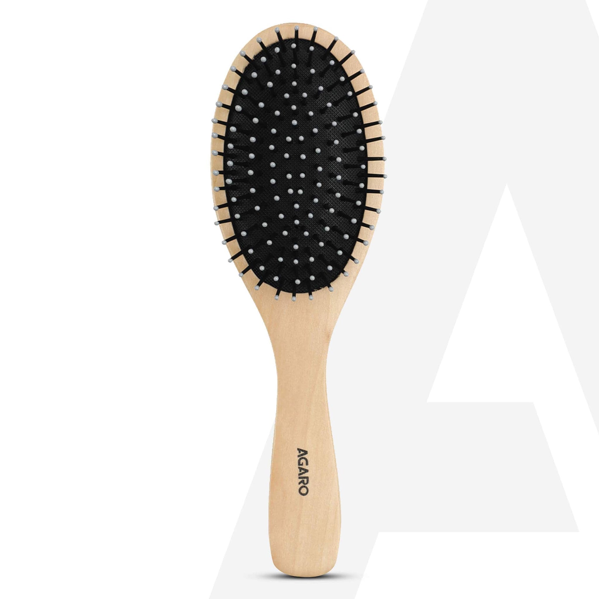 Agaro Wooden Flat Hair Brush