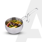Regency 13 cm Triply Stainless Steel Tadka Pan, 350ml
