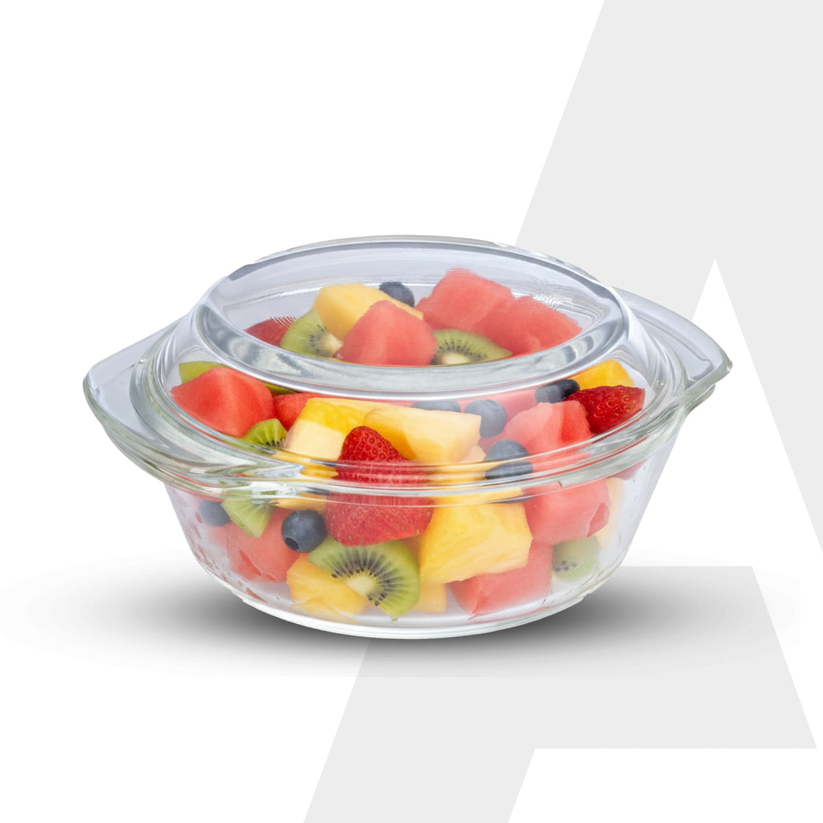 Elite Glass Casserole With Lid - 700ml