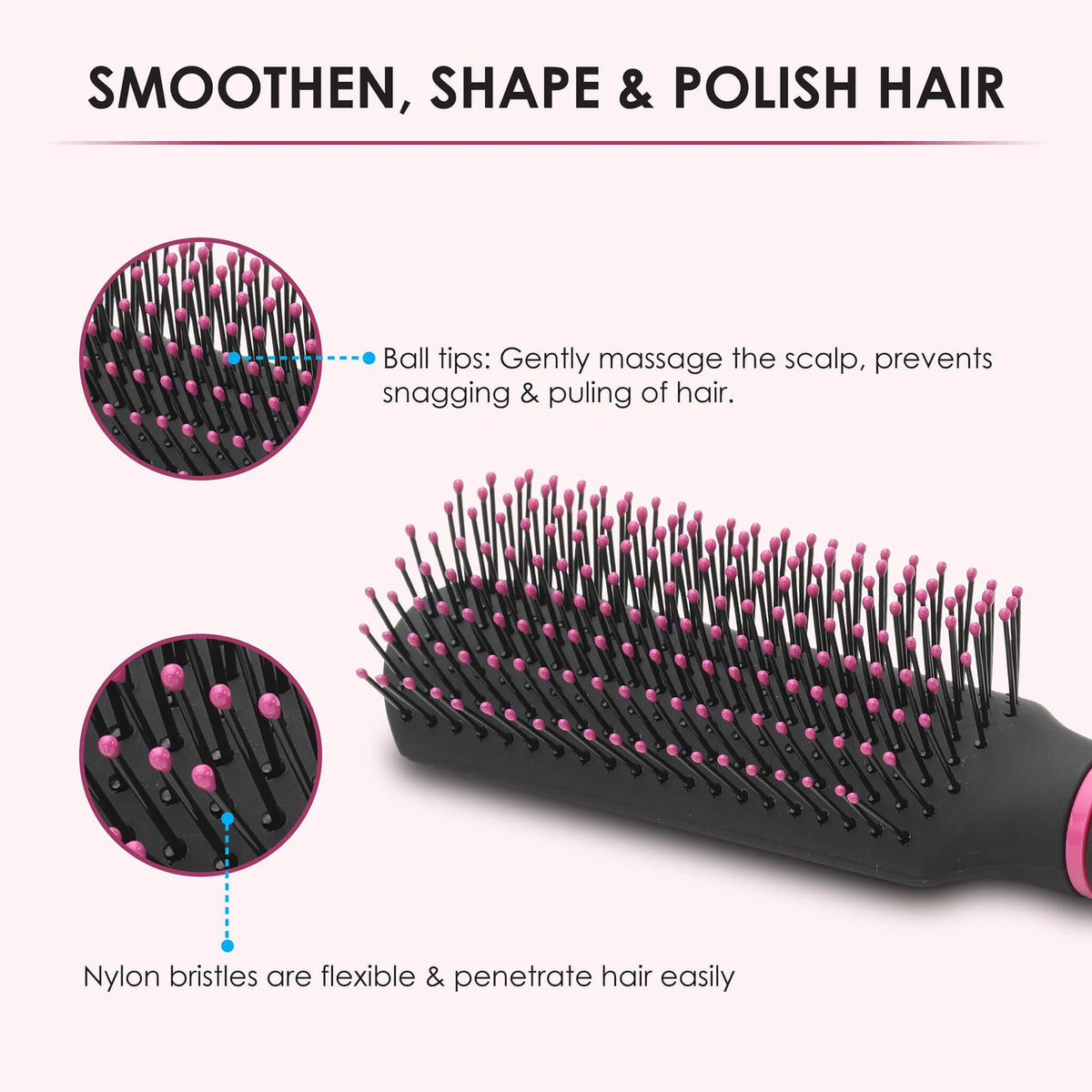 Flat Hair Brush