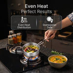 Regency 13 cm Triply Stainless Steel Tadka Pan, 350ml