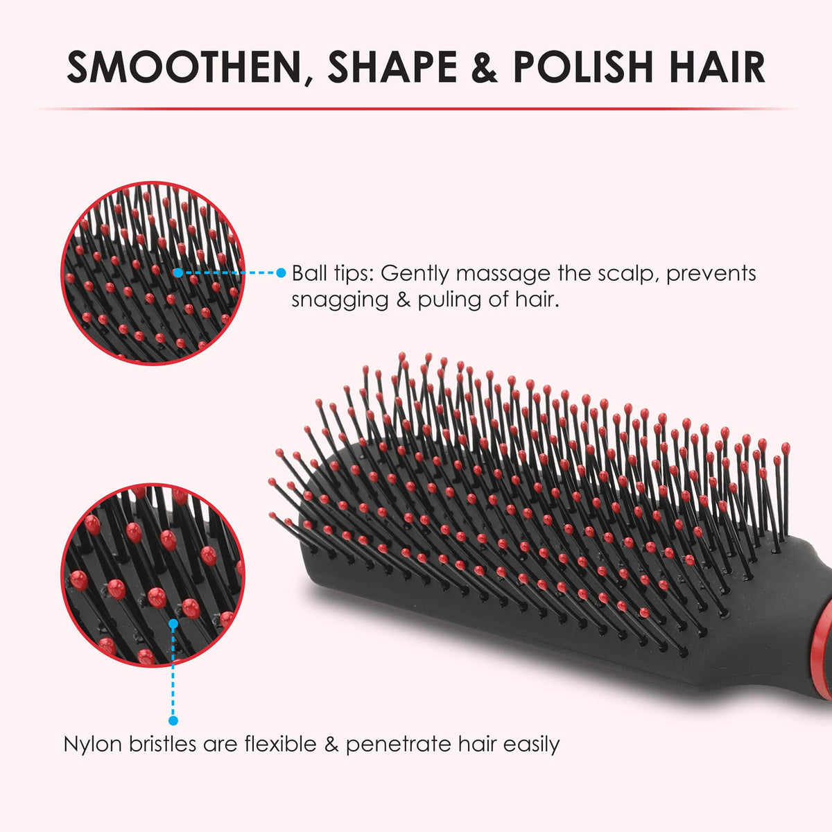 Flat Hair Brush