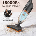 Aspira Stick Vacuum Cleaner for Home, 3-in-1 Vacuum & Mop, 600W Motor, 18kPa Suction