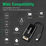 USB C to Ethernet Adapter, 4-in-1 RJ45 to USB C Thunderbolt 3/Type-C Gigabit Ethernet LAN Network Adapter