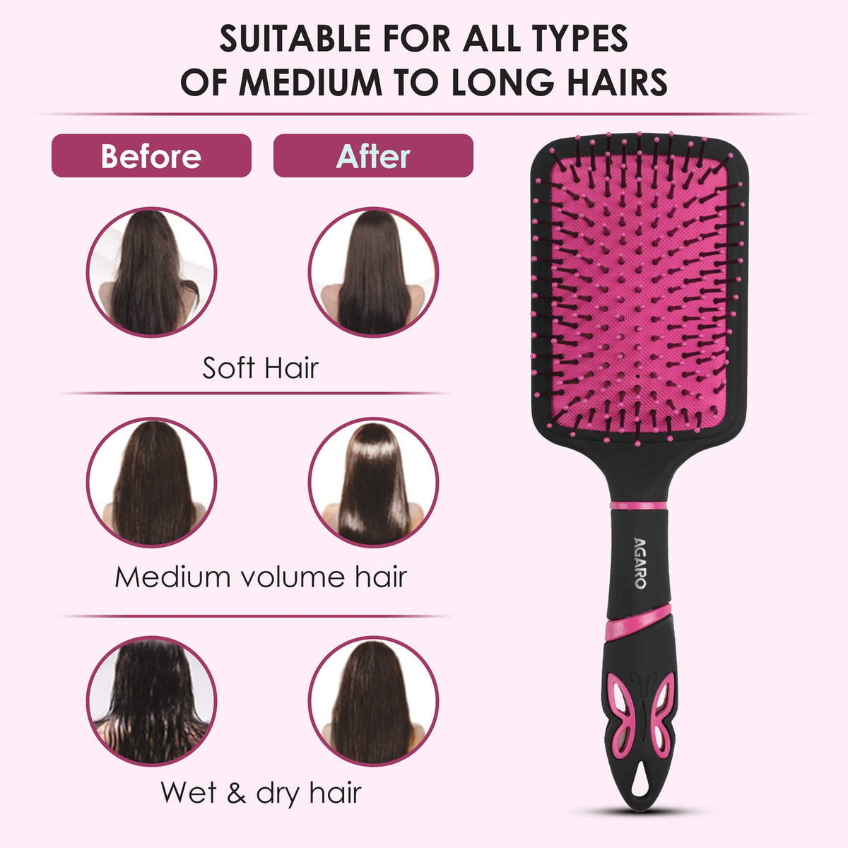 Paddle Hair Brush