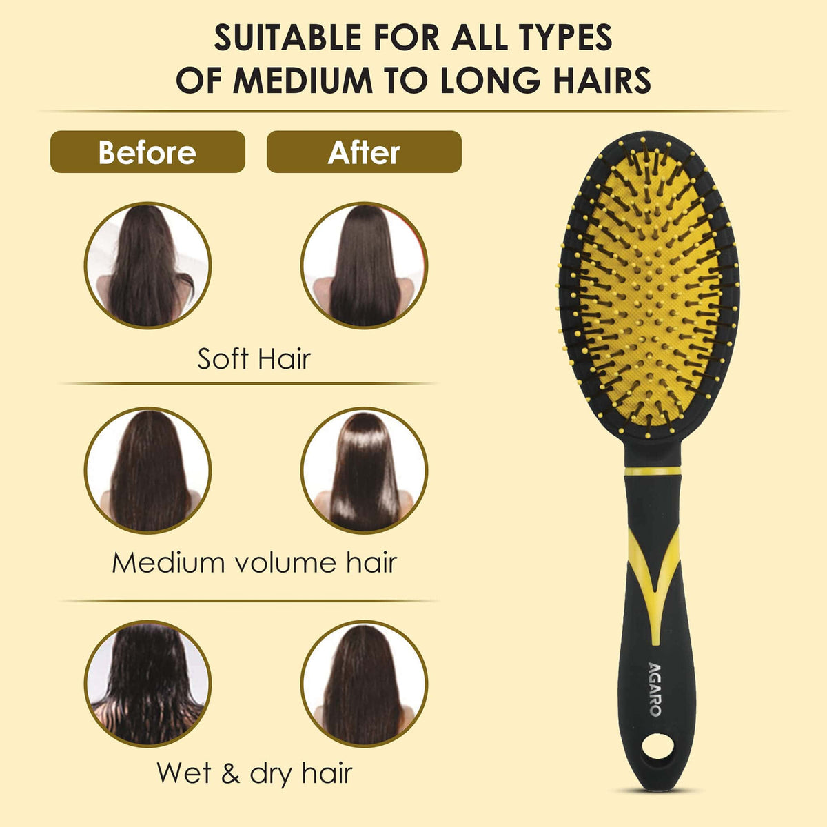 Breeze Cushion Hair Styling Hair Brush Shop From AGARO Agaro