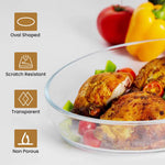 Elite Glass Baking Tray - 1600ml